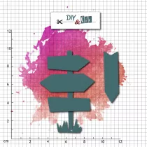 Set de dies : Direction V2 - DIY and Cie