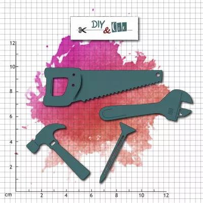Set de dies : Outils - DIY and Cie