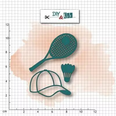 Set de dies : Tennis - DIY and Cie