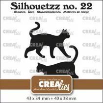 Silhouette n&deg; 22, Chats debout