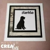 Silhouette n&deg; 23, Chiens assis