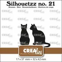 Silhouetzz n&deg; 21, Chats assis