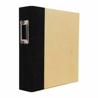 Simple Stories Sn@p! Binder 6\ X8\  Black