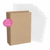 Simple Stories SN@P! D-Ring Binder 4\ X6\  - kraft