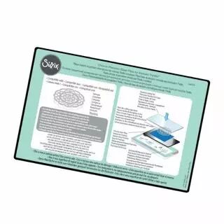 Sizzix � Accessory Chrome Precision Base Plate for Intricate Thinlits