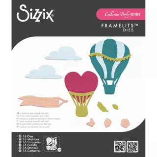 Sizzix - Die Set 16pcs Up and Away by Catherine Pooler