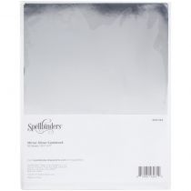 Spellbinders Color Essentials Cardstock 8.5\ X11\  10/Pkg Mirror Silver 