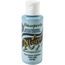 Stamperia Allegro Paint 60ml Indian Turquoise