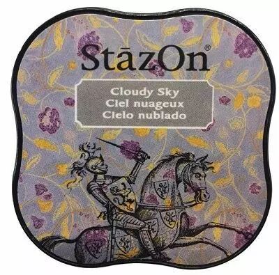 STAZON MIDI INK PAD CLOUDY SKY