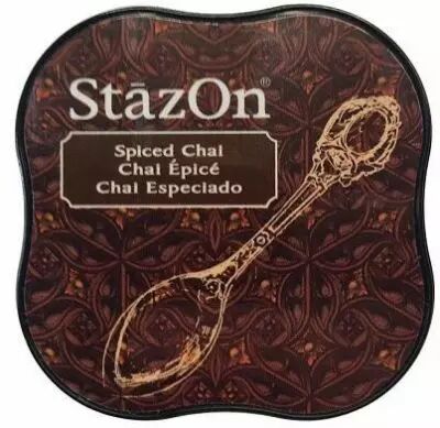 STAZON MIDI INK PAD SPICED CHAI
