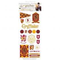 Stickers brillants 8\ X3\  Harry Potter Gryffindor House Pride