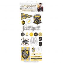 Stickers brillants 8\ X3\  Harry Potter Hufflepuff House Pride