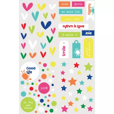 Stickers Colorful life - HA PI Little Fox