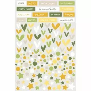 Stickers relief Citronnade