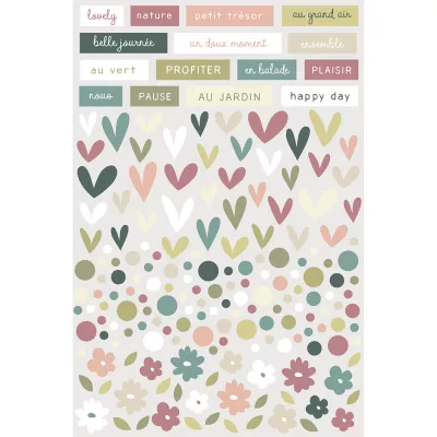 Stickers relief Un �t� � Avonlea - HA PI Little Fox