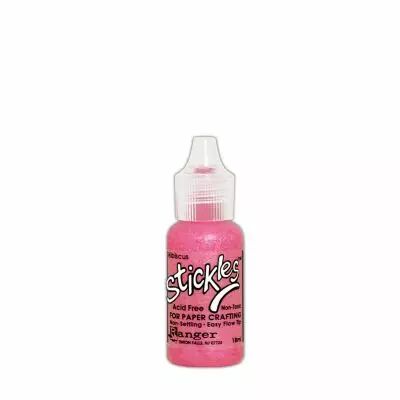 Stickles Glitter Glue .5oz hibiscus