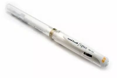 STYLO GEL BROAD WHITE