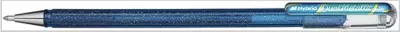 STYLO GEL PAILLETE BLEU