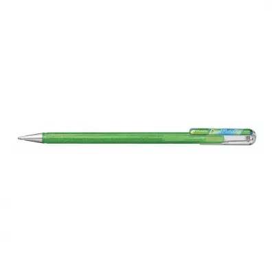 STYLO GEL PAILLETE VERT CLAIR