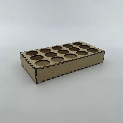 SUPPORT DE RANGEMENT POUR 15 MICA STAIN