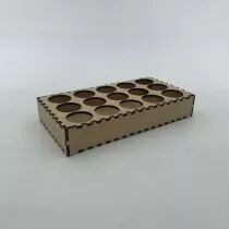 SUPPORT DE RANGEMENT POUR 15 MICA STAIN
