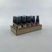 SUPPORT DE RANGEMENT POUR 15 MICA STAIN