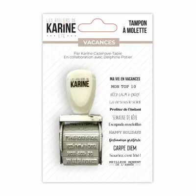 Tampon � molette  Vacances