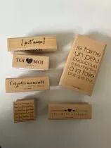 TAMPON BOIS LOT AMOUR 1