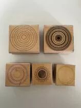 TAMPON BOIS LOT CERCLES 2