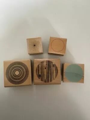 TAMPON BOIS LOT CERCLES 4