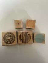 TAMPON BOIS LOT CERCLES 4