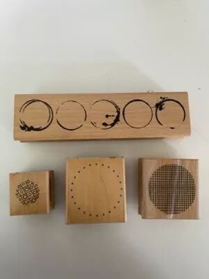 TAMPON BOIS LOT CERCLES 5