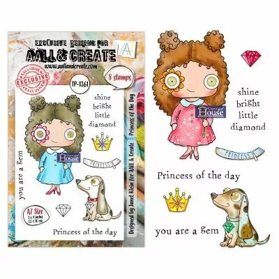 Tampon Clear - 1361 -Princess of the Day