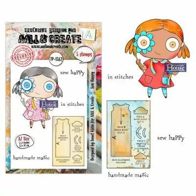 Tampon Clear - 1362 -Sew Happy