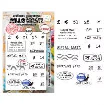 Tampon Clear - 1380 - Postal Bits - AALL and Create