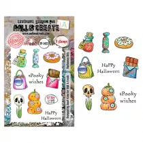Tampon Clear - 1422 - Halloween Bits - AALL and Create