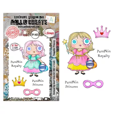 Tampon Clear - 1423 - Pumpkin Princess - AALL and Create