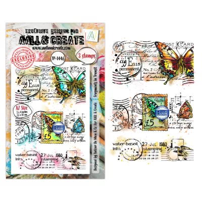 Tampon Clear - 1446 - Fragments in Transit - AALL and Create