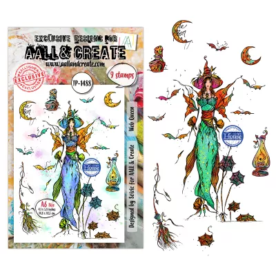 Tampon Clear - 1488 - Web Queen - AALL and Create