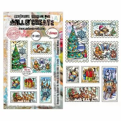 Tampon Clear - 1492 - Stamped Wishes - AALL and Create