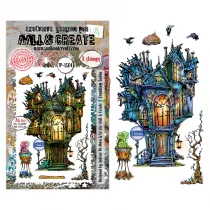Tampon Clear - 1504 - Creaking Cabin - AALL and Create