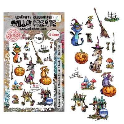 Tampon Clear - 1506 - Boo Crew - AALL and Create