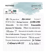 Tampon clear : Amour et cie