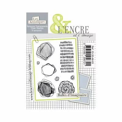 Tampon clear - Bulles d\'imaginaire - L\'Encre et l\'Image
