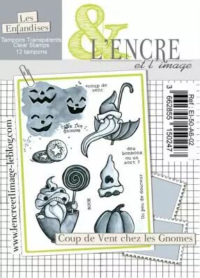 Tampon clear - Coup de Vent chez les Gnomes - L\'Encre et l\'Image