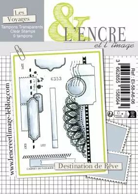 Tampon clear - Destination de R�ve - L\'Encre & l\'Image