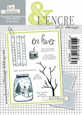 Tampon clear - En Hiver - L\'Encre et l\'Image