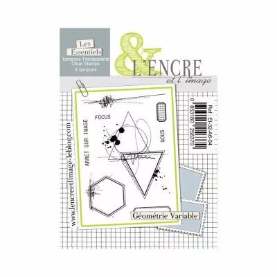 Tampon clear - G�om�trie vriable - L\'Encre et l\'Image