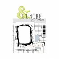 Tampon clear - Grunge label