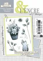 Tampon clear - Heureux comme un Chat au Jardin